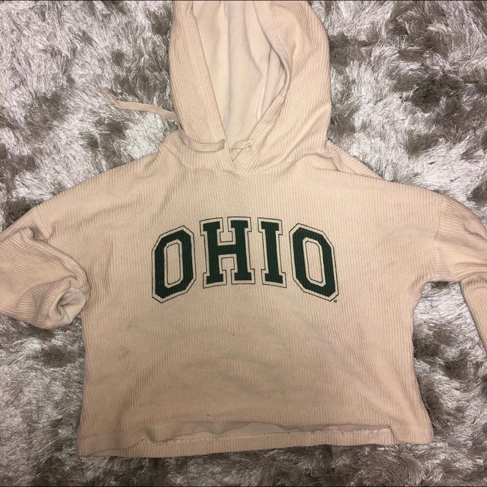 Cropped Ohio Hoodie